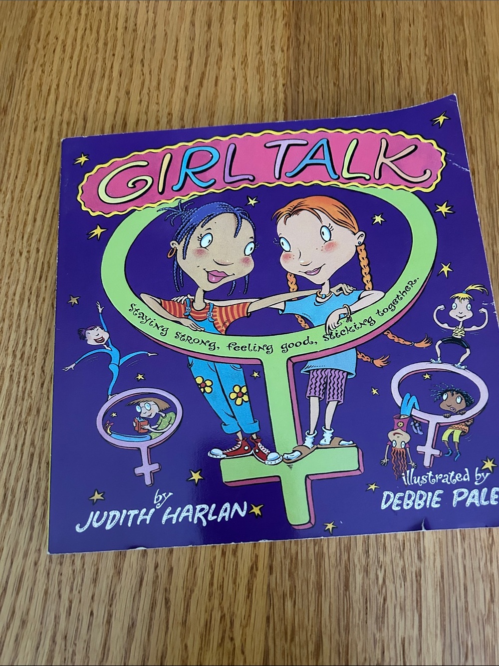Girl Talk Kids Book - Purple Cover